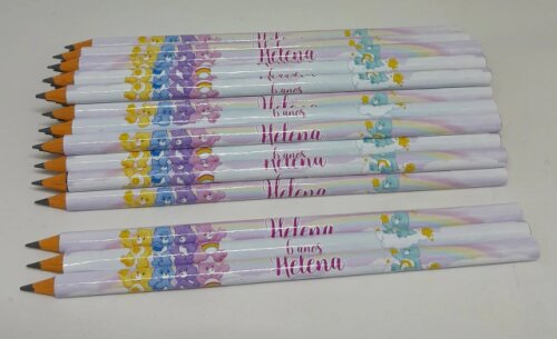 Kit 20 Lembrancinhas Bloquinho com Lápis Ursinhos Carinhosos - V