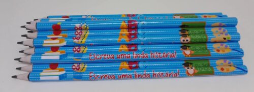 Kit 20 Lembrancinhas Bloquinho com Lápis Formatura - Vários Tem