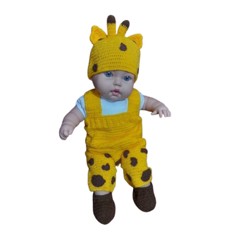 Macacão girafa Newborn Temático