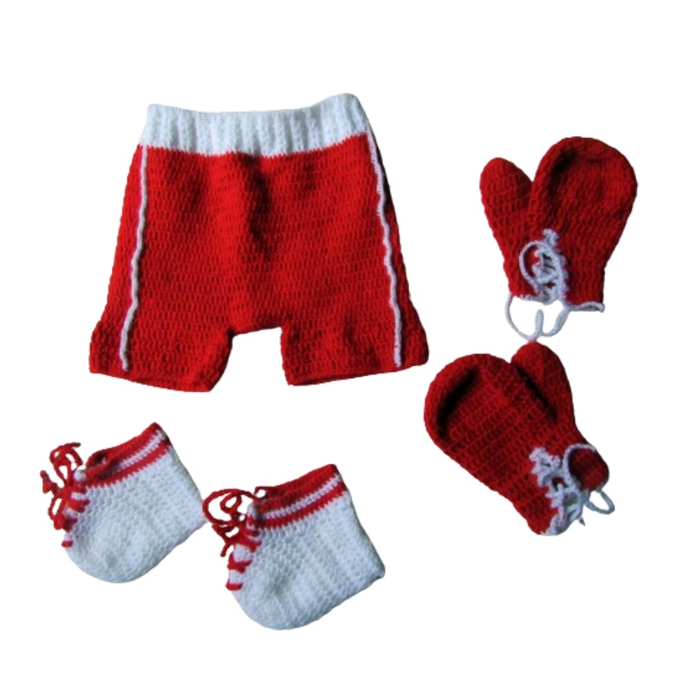 Newborn Boxe Vermelho