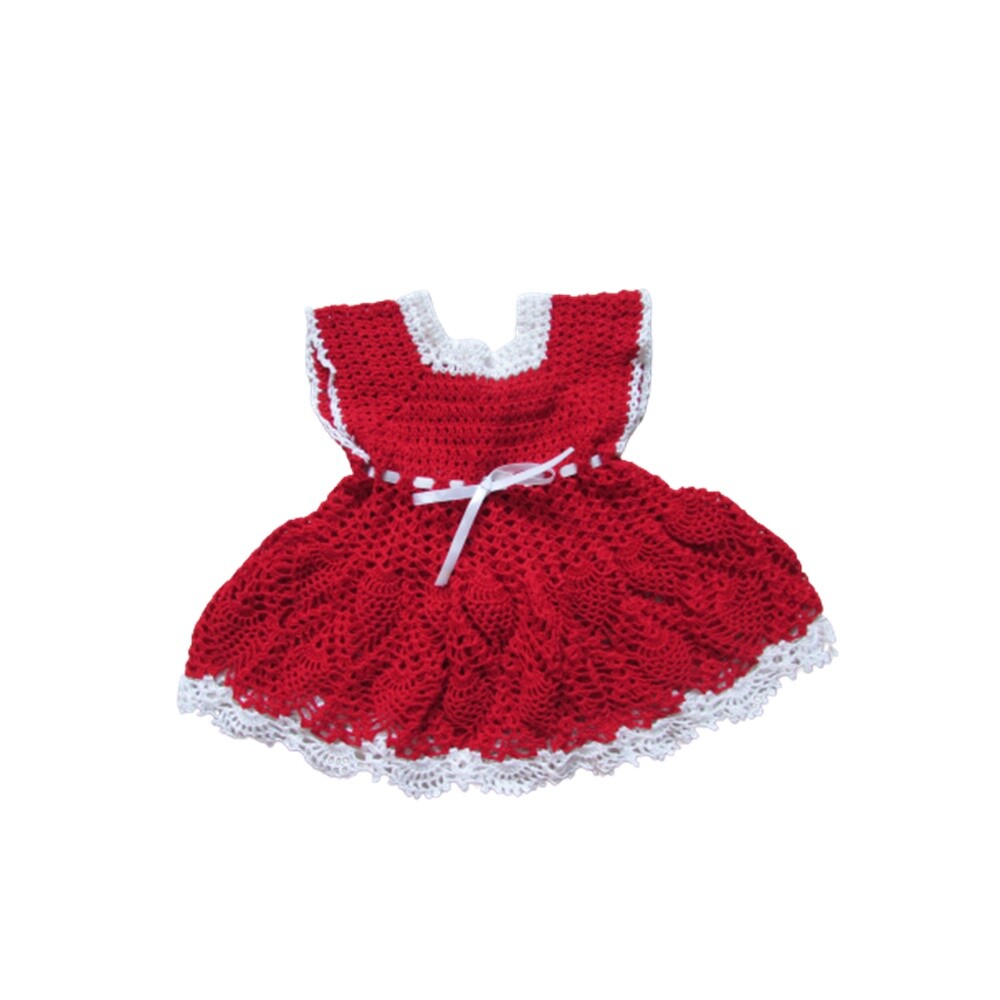 Vestido Bebê de crochê