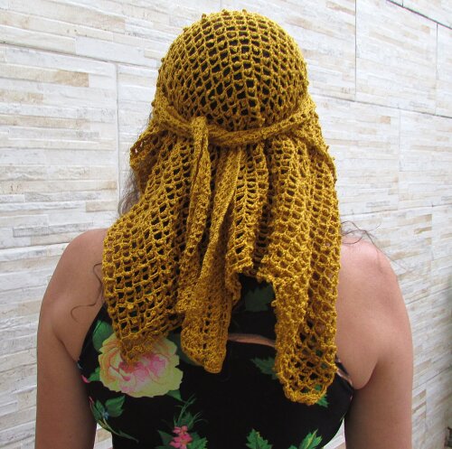 Bandana em Crochê