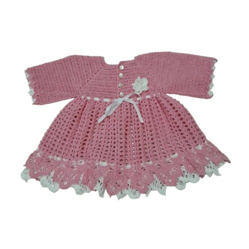 Vestido Bebê de crochê