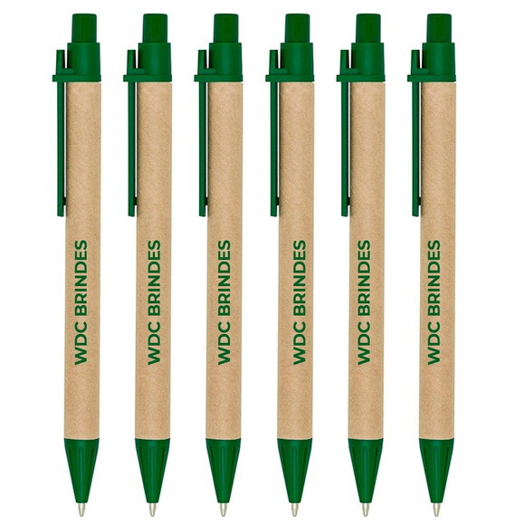 1000 Caneta Ecologica Personalizada Cee002 Verde