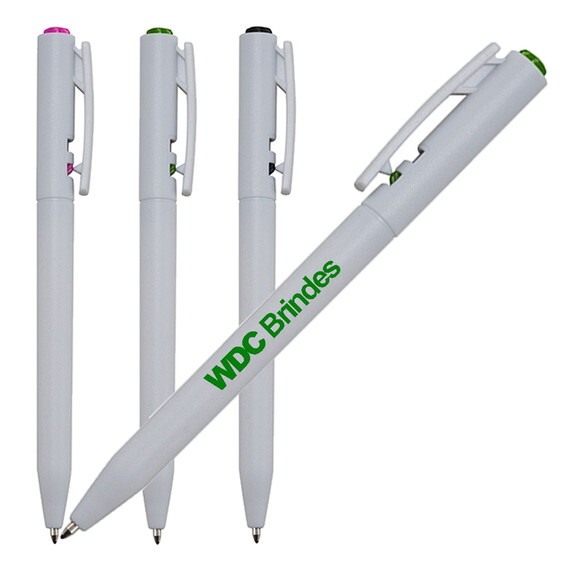 1000 Caneta Esferográfica Personalizada Cpe049 Várias Cores
