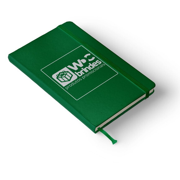 200 Cadernetas Personalizadas, Verde, Bac019 P