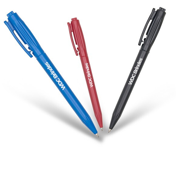 300 Caneta Esferográfica Personalizada Cpe028 Diversas Cores
