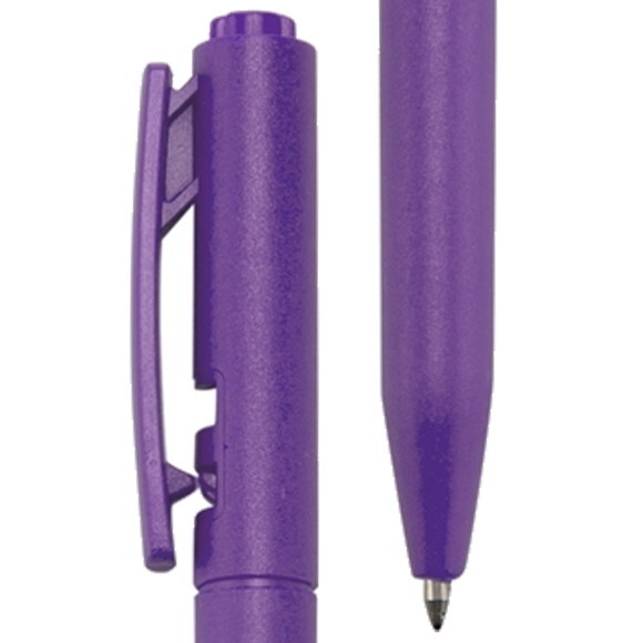 300 Canetas Personalizada - Corpo Roxo Cpe050