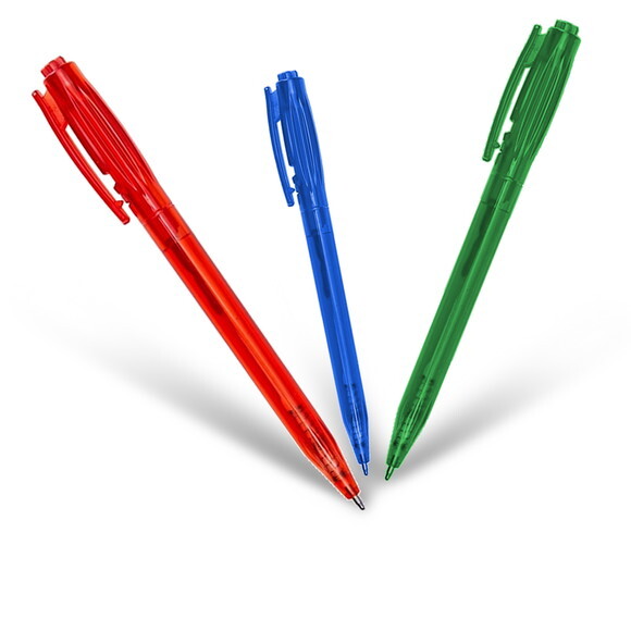 400 Caneta Esferográfica Personalizada Cpe022 Diversas Cores