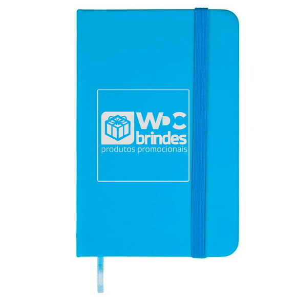 50 Cadernetas Personalizadas, Azul, Bac019 P