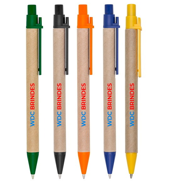 500 Caneta Ecologica Personalizada Cee002 Várias Cores