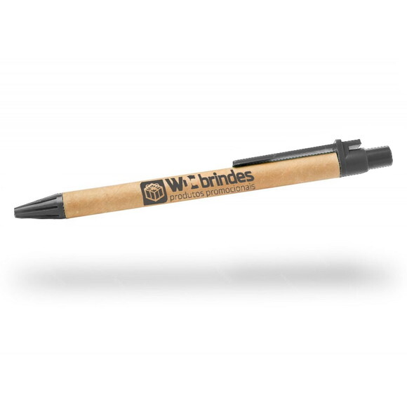 700 Caneta Ecologica Personalizada Cee002 Preta