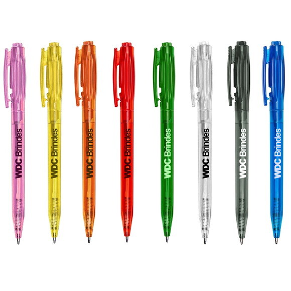 700 Caneta Esferográfica Personalizada Cpe022 Diversas Cores