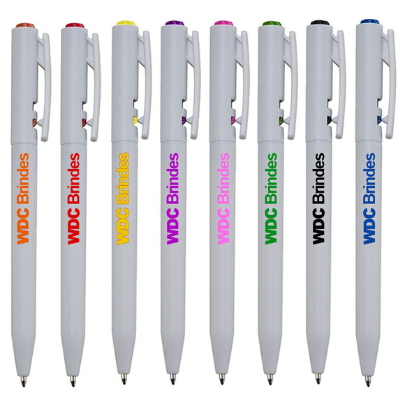 700 Caneta Esferográfica Personalizada Cpe049 Diversas Cores