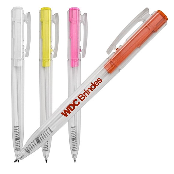 900 Caneta Esferográfica Personalizada Cpe052 Várias Cores