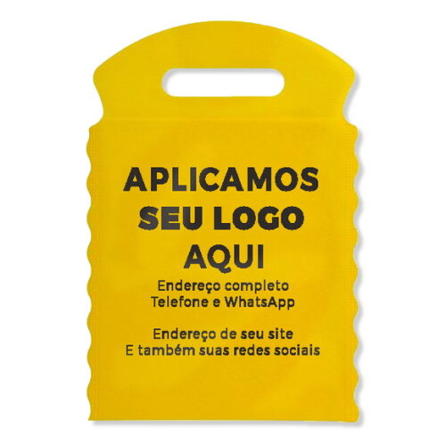 1000 Lixeiras Em Tnt Para Câmbio De Carros - Amarela