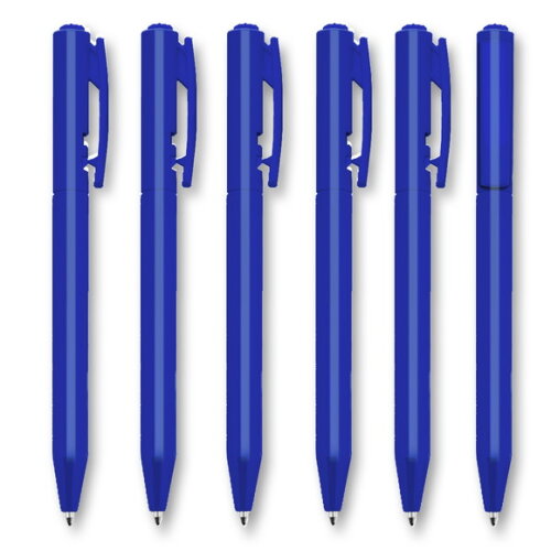 400 Canetas Personalizada - Corpo Azul Cpe050