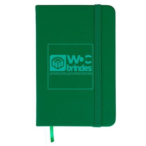 50 Cadernetas Personalizadas, Verde, Bac019 P