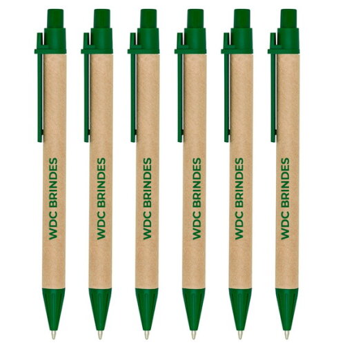 500 Caneta Ecologica Personalizada Cee002 Verde