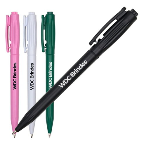 500 Caneta Esferográfica Personalizada Cpe028 Diversas Cores
