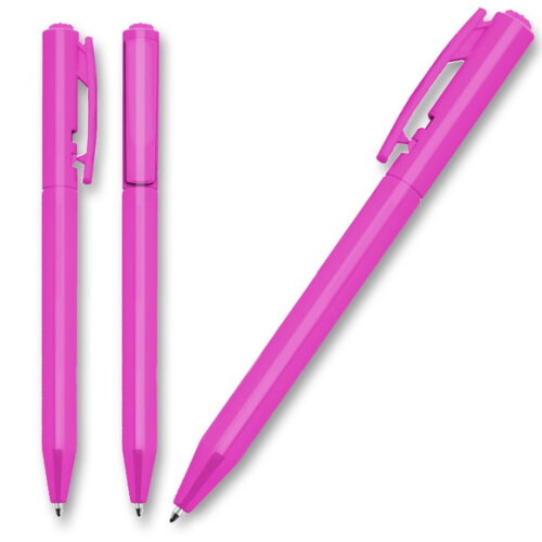 500 Canetas Personalizada - Cor Rosa Cpe050