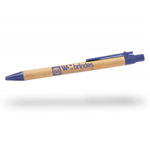 700 Caneta Ecologica Personalizada Cee002 Azul