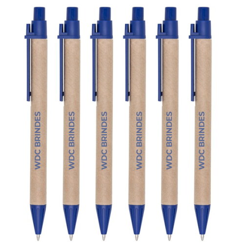 700 Caneta Ecologica Personalizada Cee002 Azul