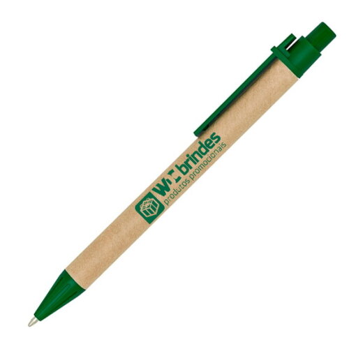700 Caneta Ecologica Personalizada Cee002 Verde