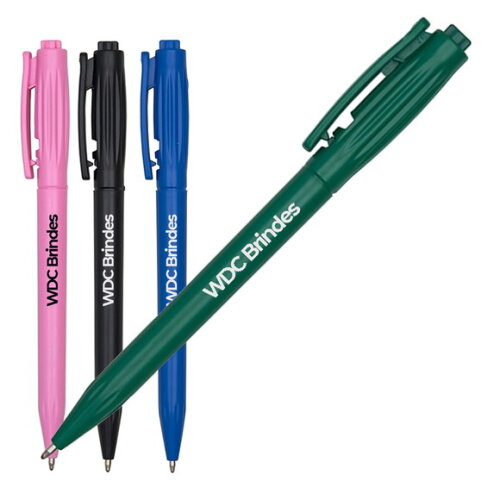 700 Caneta Esferográfica Personalizada Cpe028 Diversas Cores