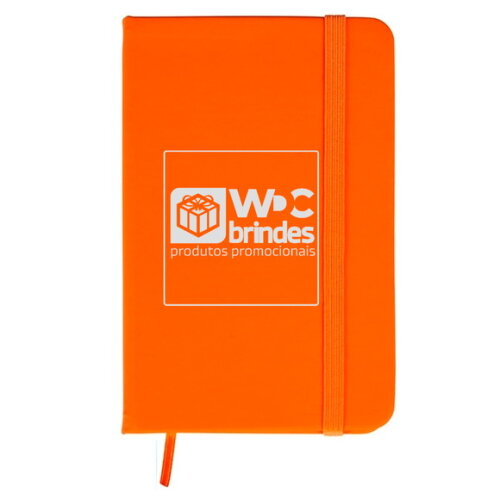 90 Cadernetas Personalizadas, Laranja, Bac019 P