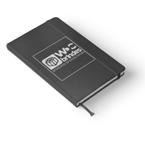90 Cadernetas Personalizadas, Preto, Bac019 P