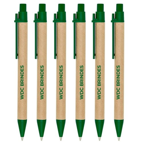 900 Caneta Ecologica Personalizada Cee002 Verde