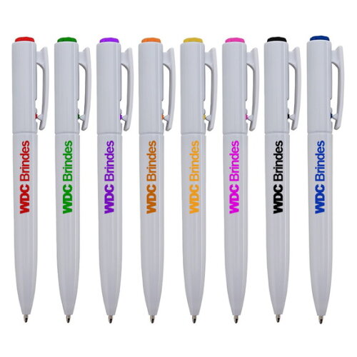 900 Caneta Esferográfica Personalizada Cpe053 Diversas Cores