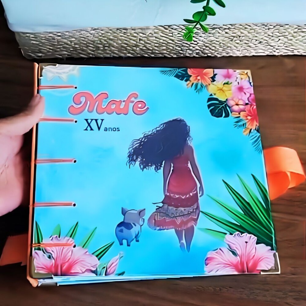 Caderno Livro de Assinaturas 15 anos