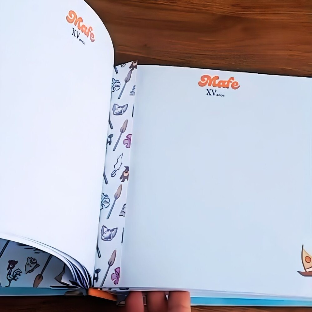 Caderno Livro de Assinaturas 15 anos