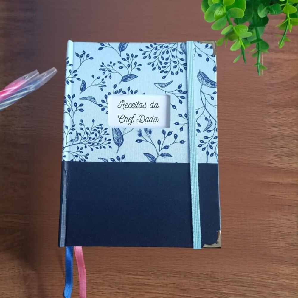caderno de receitas personalizado