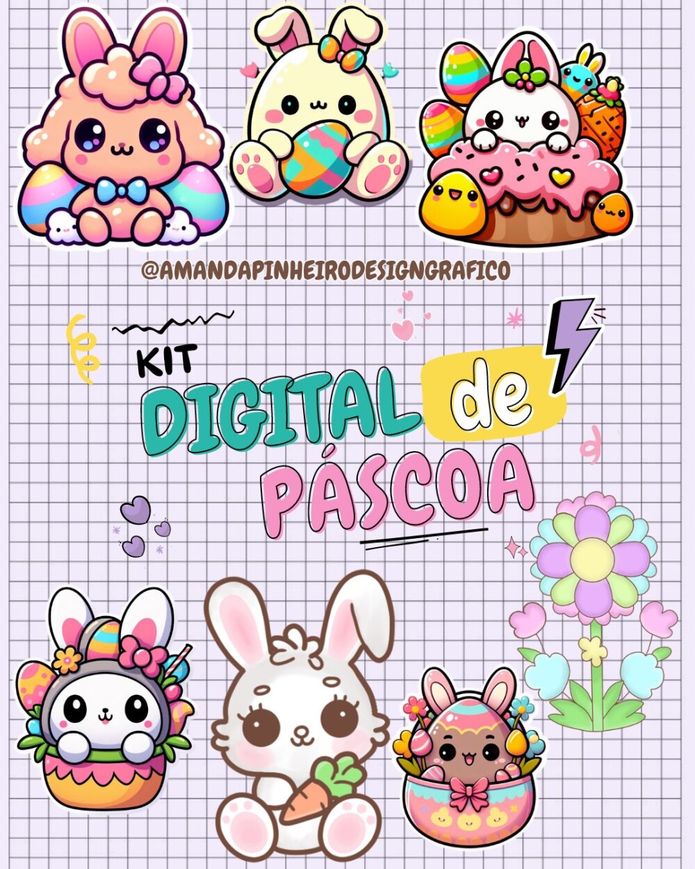 Kit Digital Páscoa