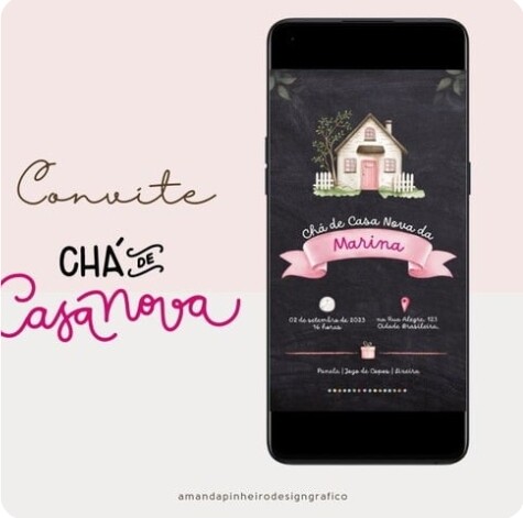 Convite - Chá de Casa Nova