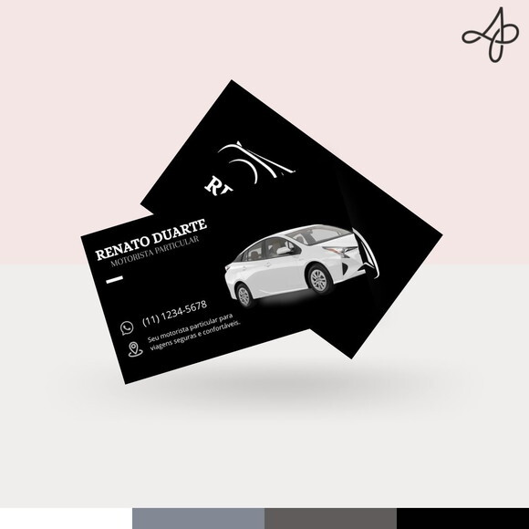 Cartão de Visita - Motorista Particular/UBER