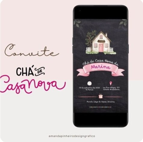 Convite - Chá de Casa Nova
