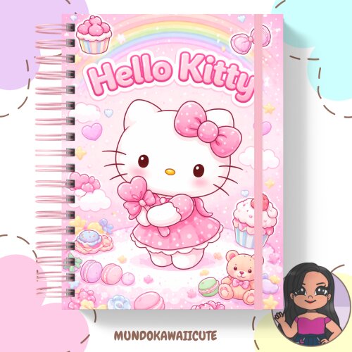Caderno - Hello Kitty