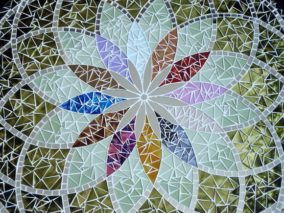 Mandala em Mosaico