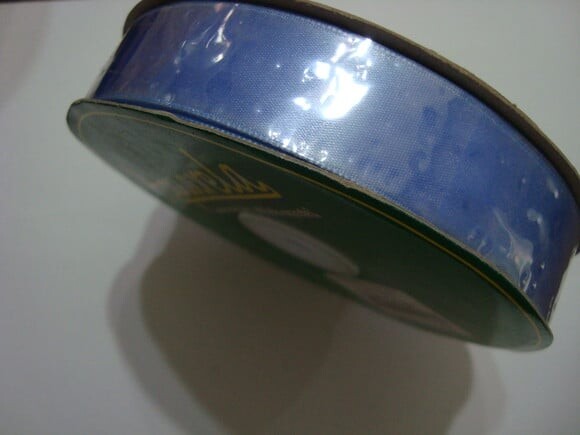 Fita de cetim n.05 - 50 metros azul celeste
