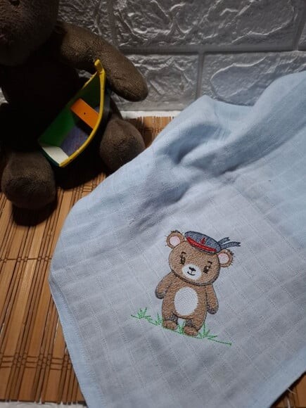 Fralda de Boca Urso Marinheiro