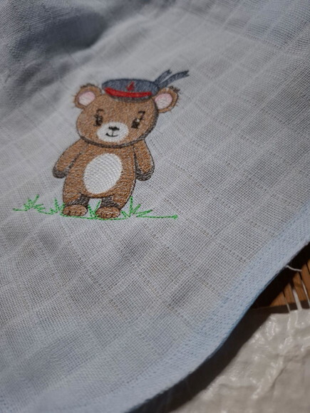 Fralda de Boca Urso Marinheiro