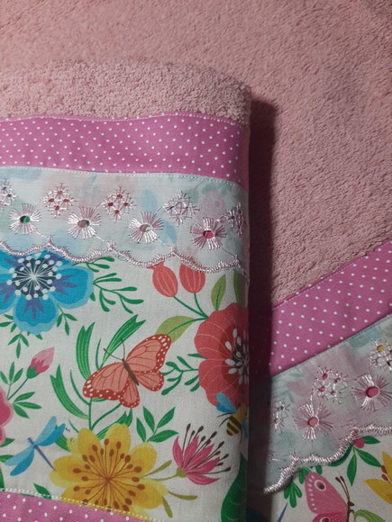 Jogo de Toalhas Floral