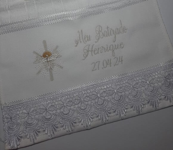Toalha Batizado Divino