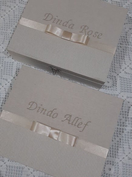 Caixa Padrinhos Personalizada