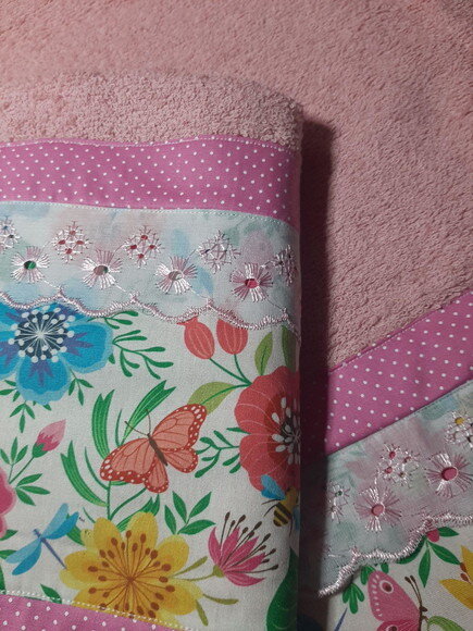 Jogo de Toalhas Floral