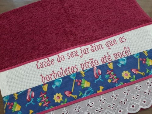 Toalha Jardim